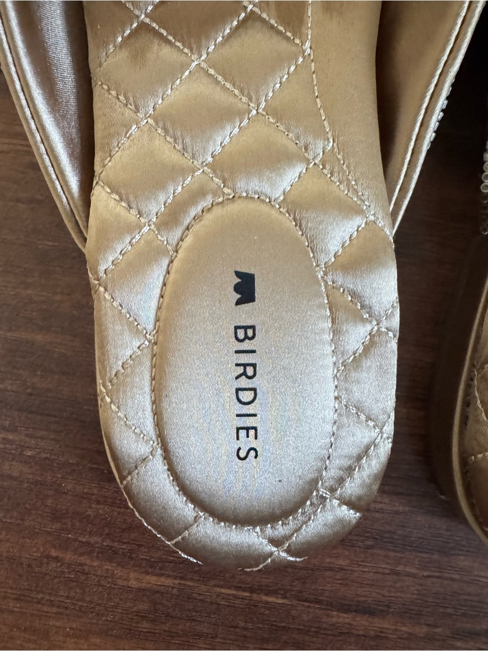NWOT Birdies Beaded Swan Mules - Picture 4 of 7
